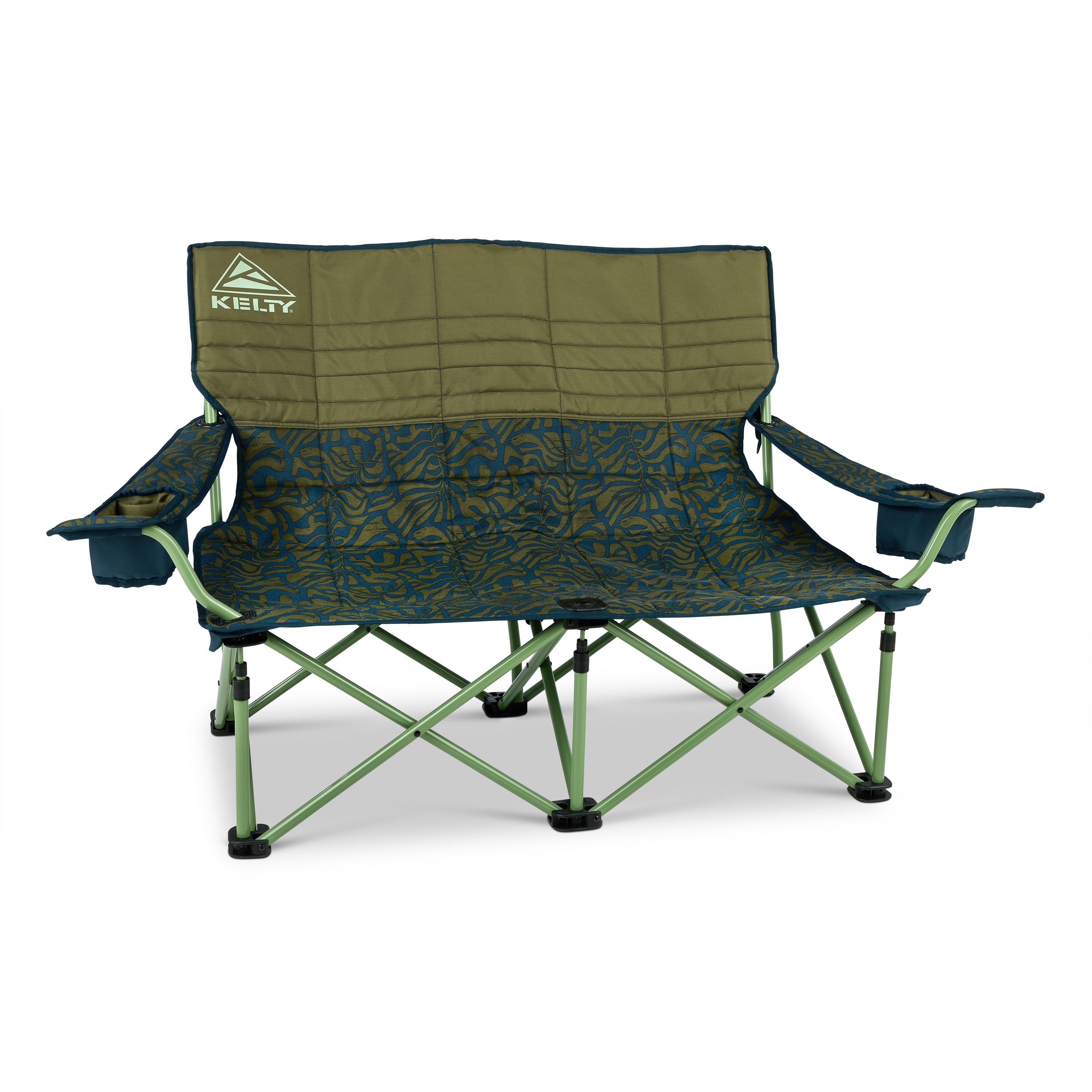 Low Loveseat - Burnt Olive